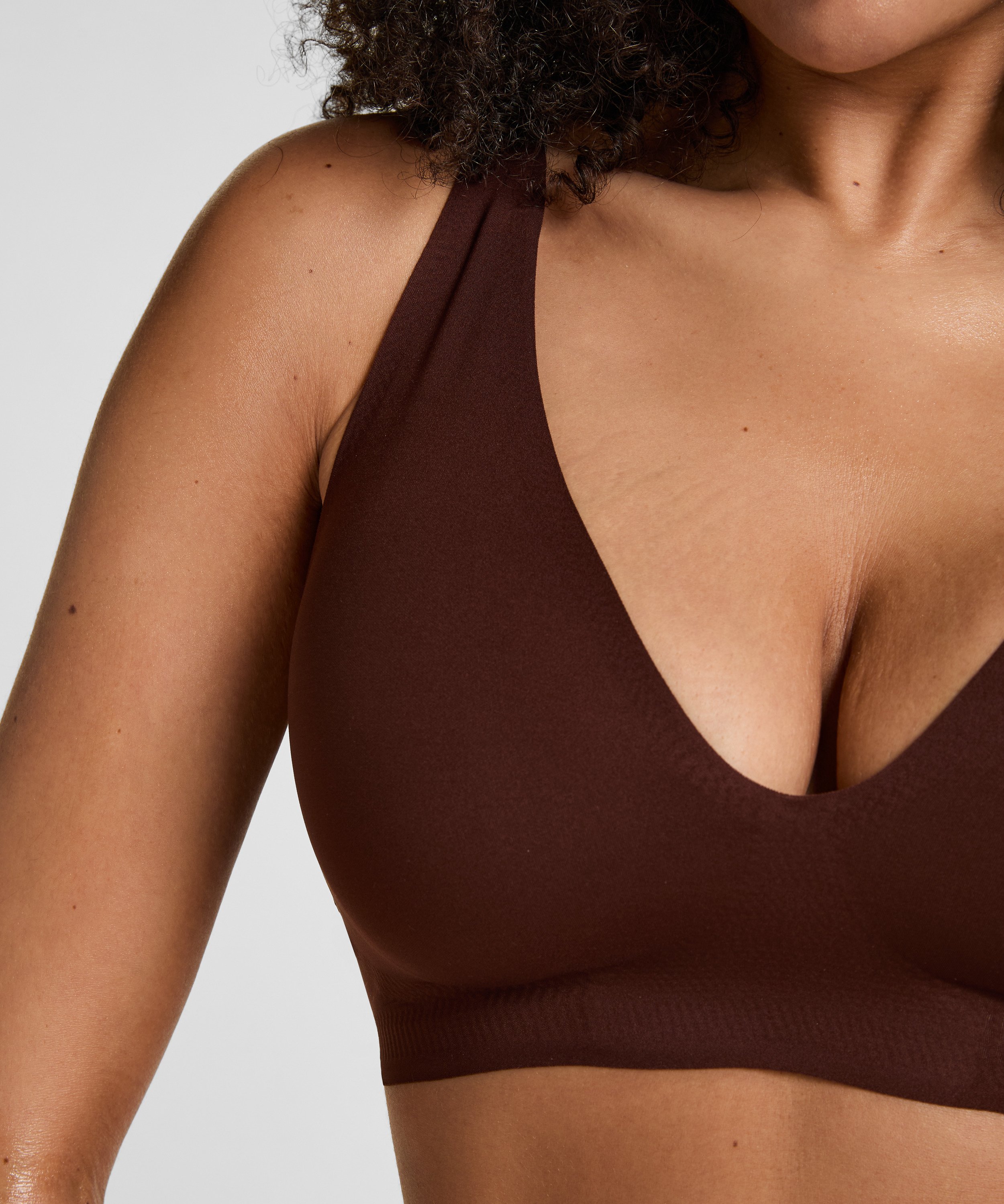 Super Comfort Bra, Brown, main