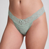Madison Extra Low Thong, Green