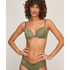 Demi Padded Underwired Bra, Green
