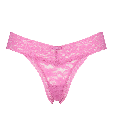 Extra Low V-Thong, Pink