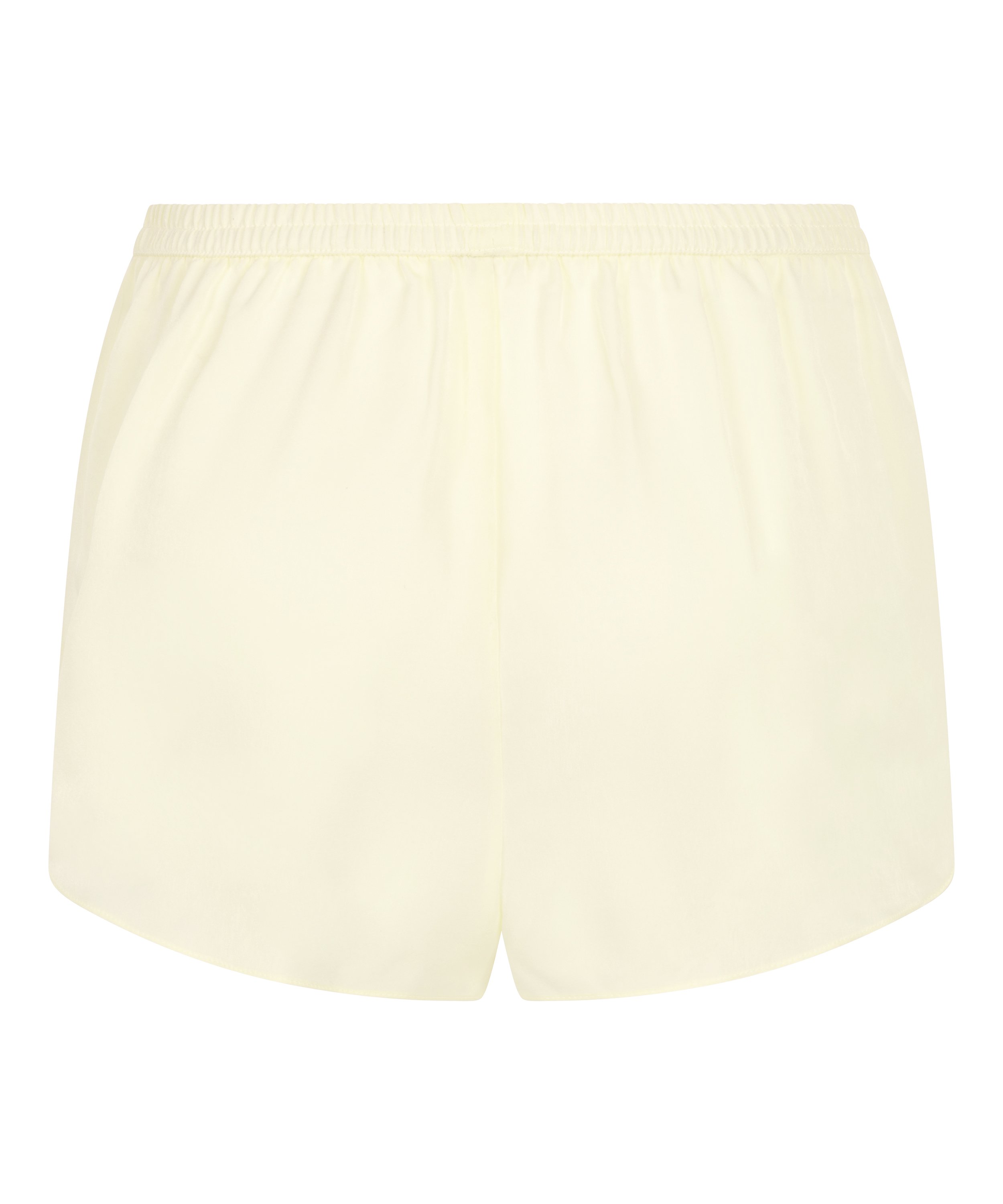 Short Satin Minimal, Yellow, main
