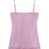 Velours Lace Cami Top, Purple