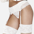 Suspenders, White