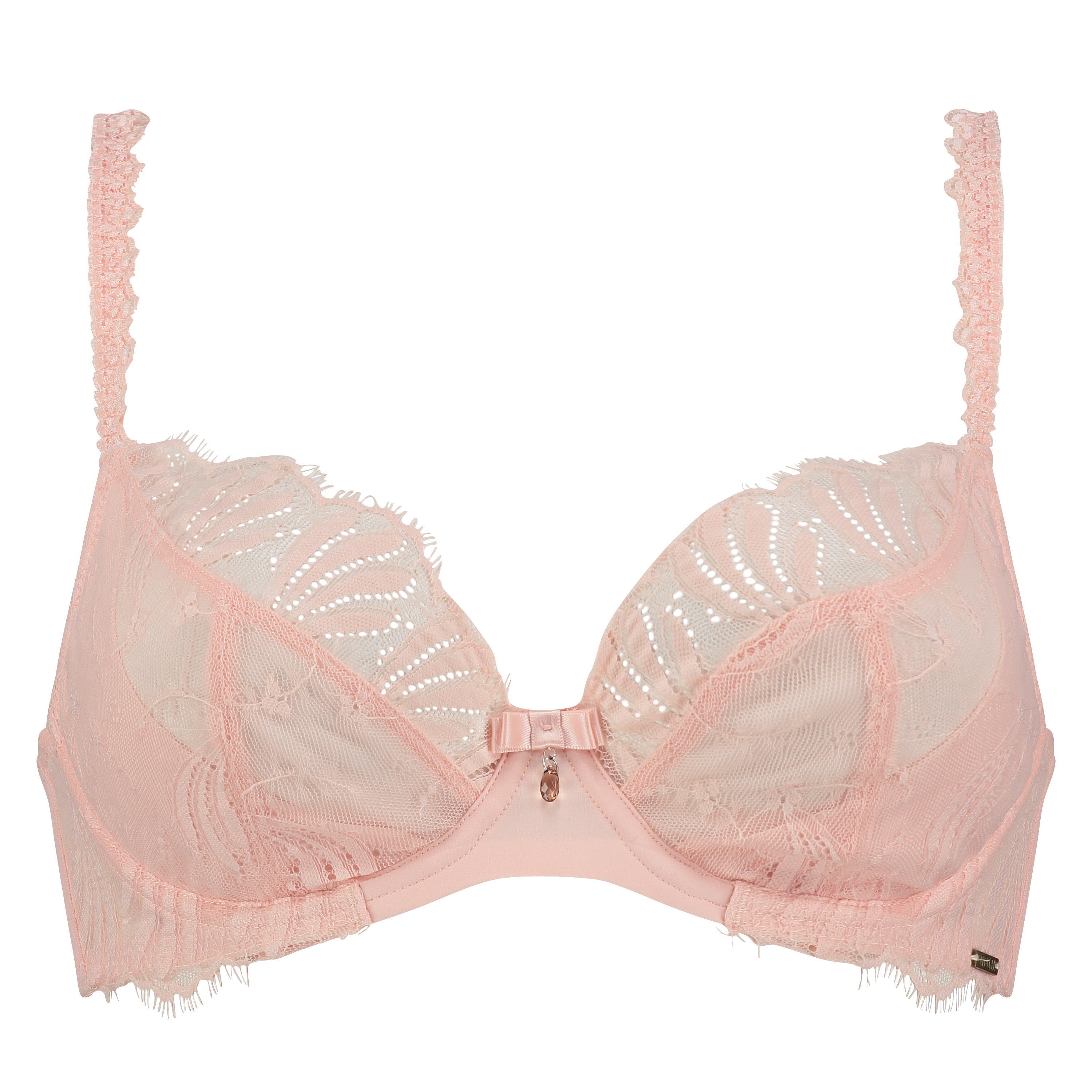 Non-padded underwired bra Julia, Pink, main