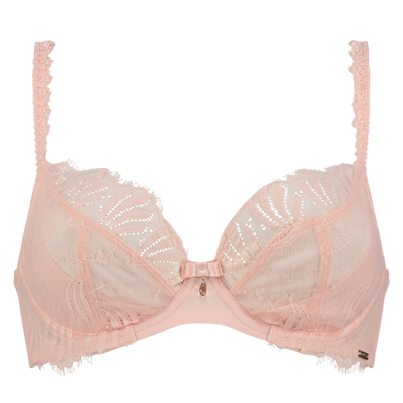 Non-padded underwired bra Julia, Pink
