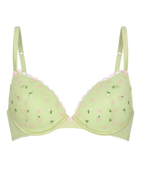 Padded Underwired Bra Harriet, Green