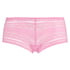Geo Lace Boxer, Pink