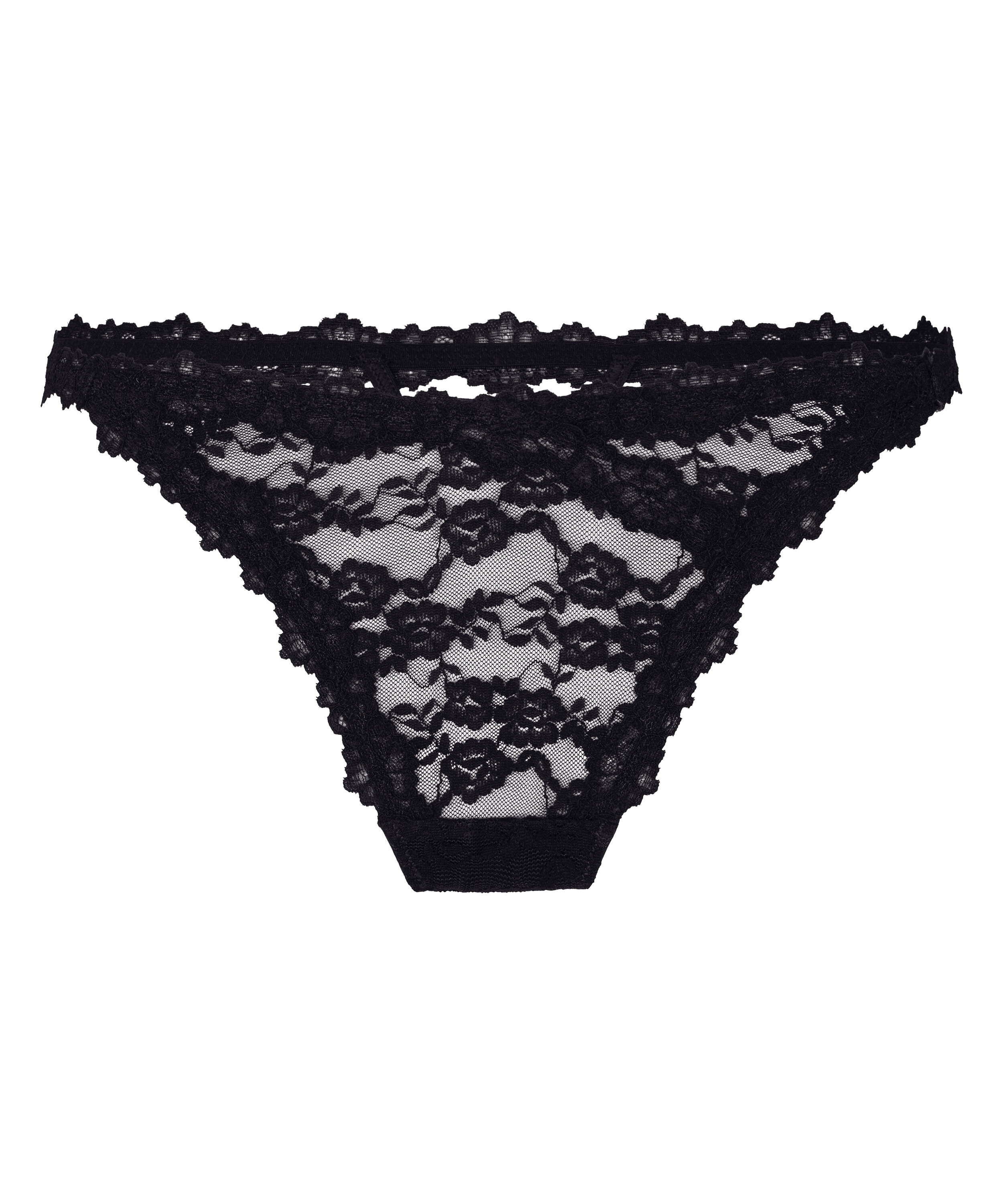 Highleg Thong Aveline, Black