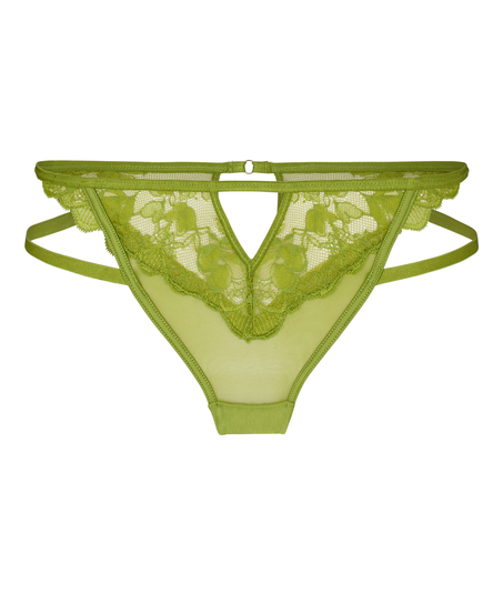 Open Bum Brazilian Zara, Green