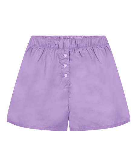 Cotton Shorts, Purple