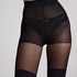 50 Denier Overknee Sock Tights, Black