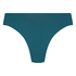 Eclipse High-Leg Bikini Bottoms, Green