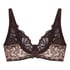 Diva Non-Padded Underwired Bra, Brown