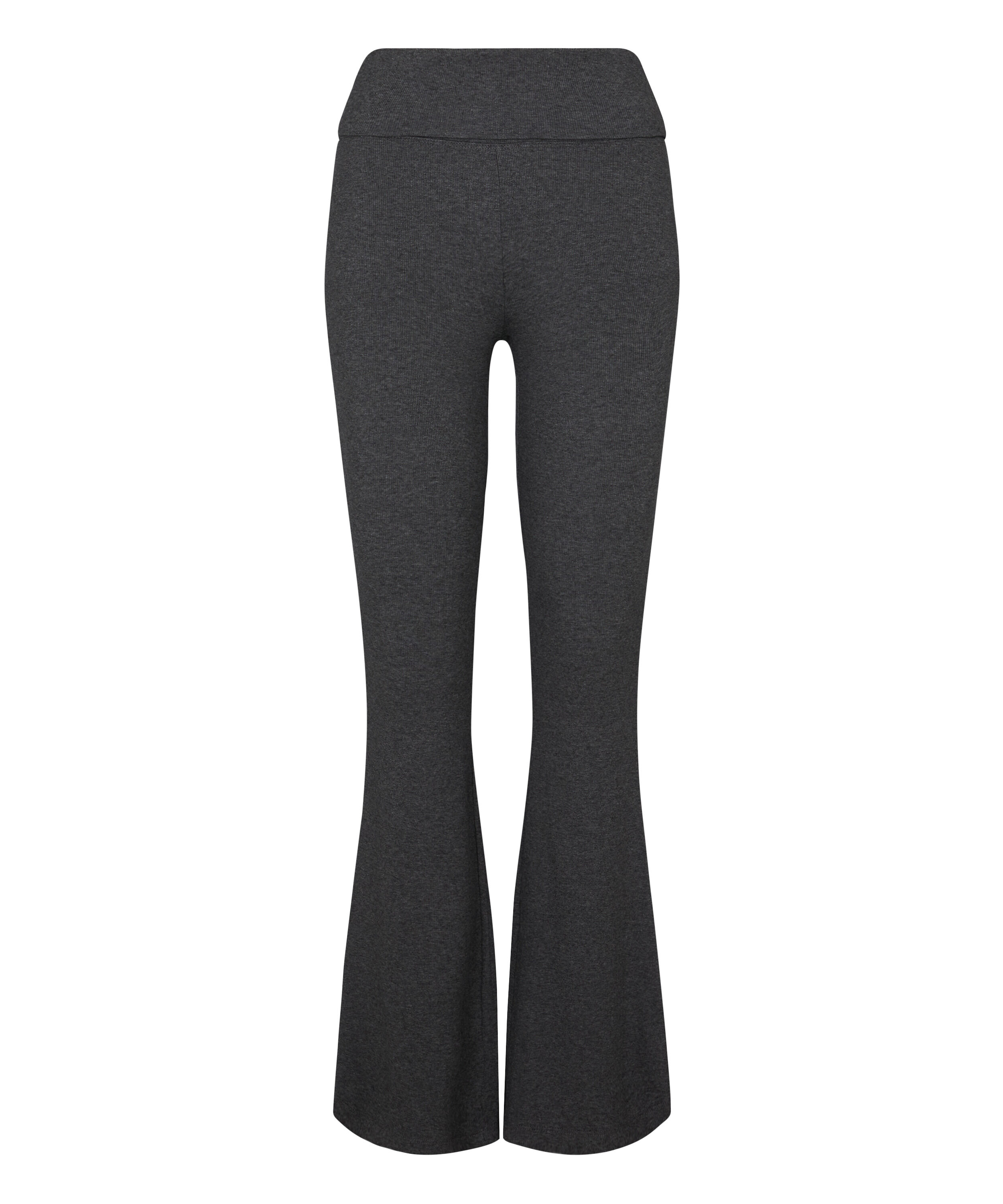 Flared Lounge Pants, Gray