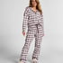 Flannel Pyjama Pants, White