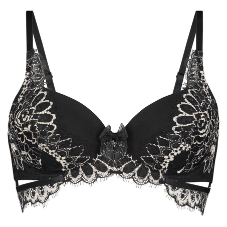 Ilana Padded Underwired Bra, Black