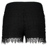 Crochetta Shorts, Black
