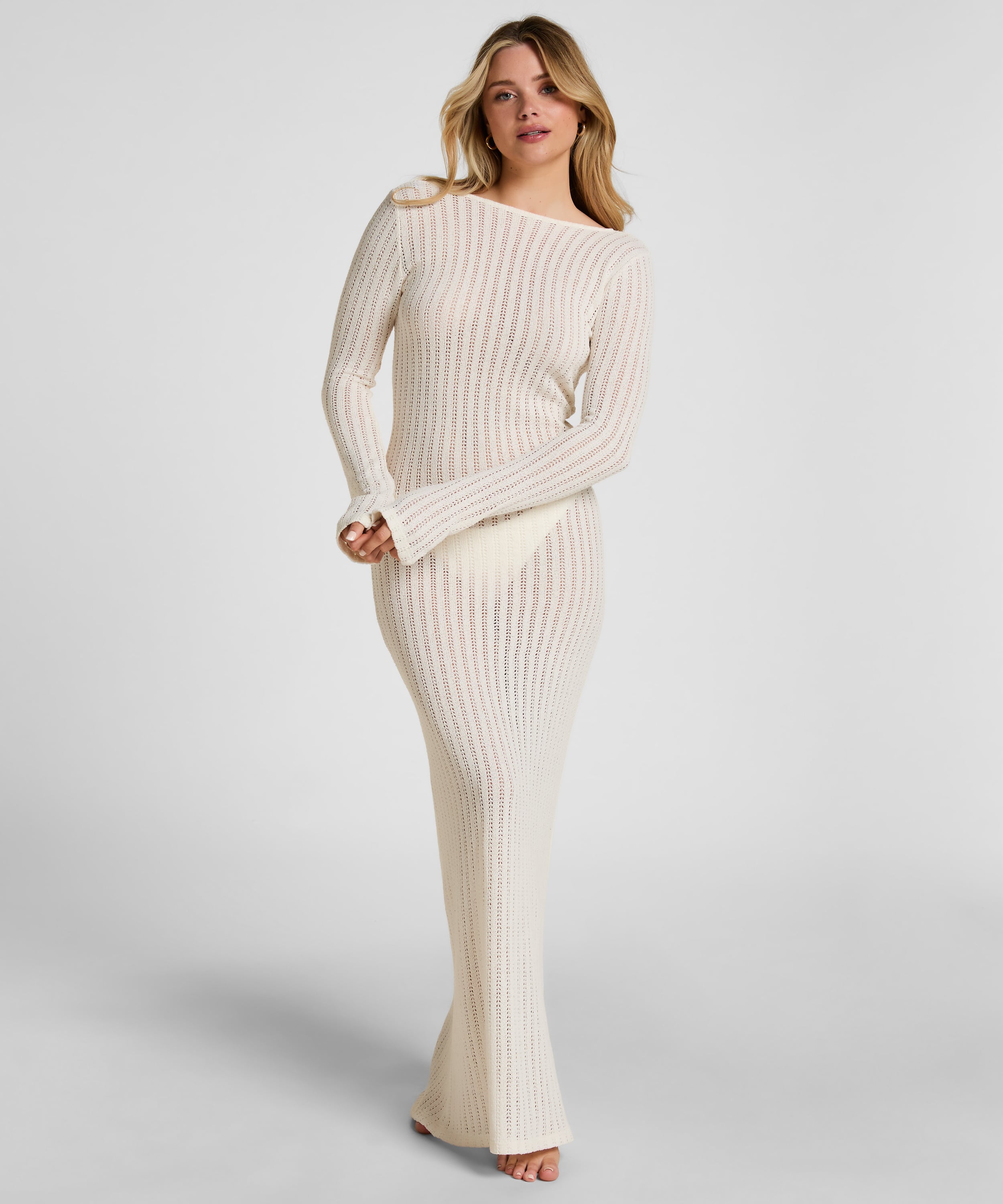 Beach Dress Coastal Muse, White, main
