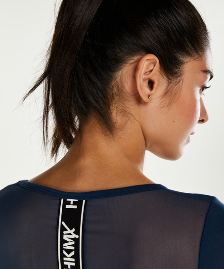 HKMX Mesh Sports Shirt, Blue