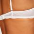 Angie Padded Underwired Push-Up Bra, White