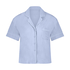 Essential Jersey Short-Sleeved Jacket, Blue
