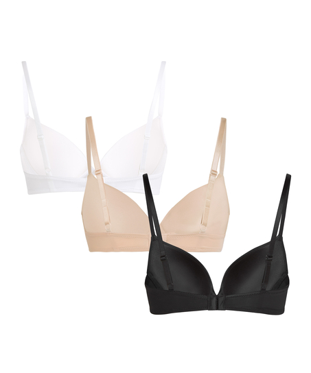 3-Pack Bra Pick & Mix, Orange