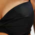 Sunset Dream Padded Underwired Bikini Top, Black