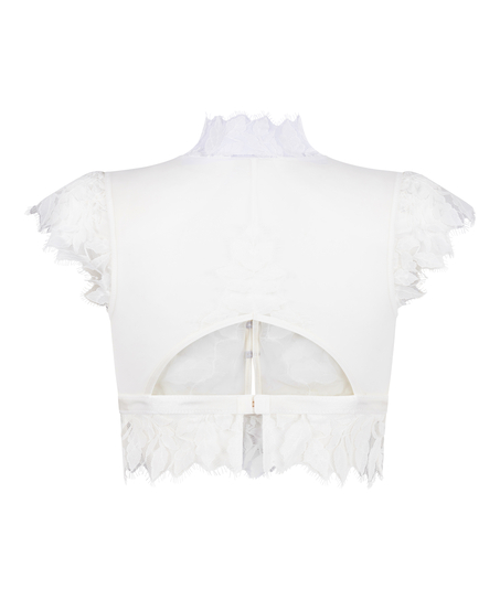 Amelia Bralette, White