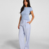 Cotton Pyjama Pants, Blue
