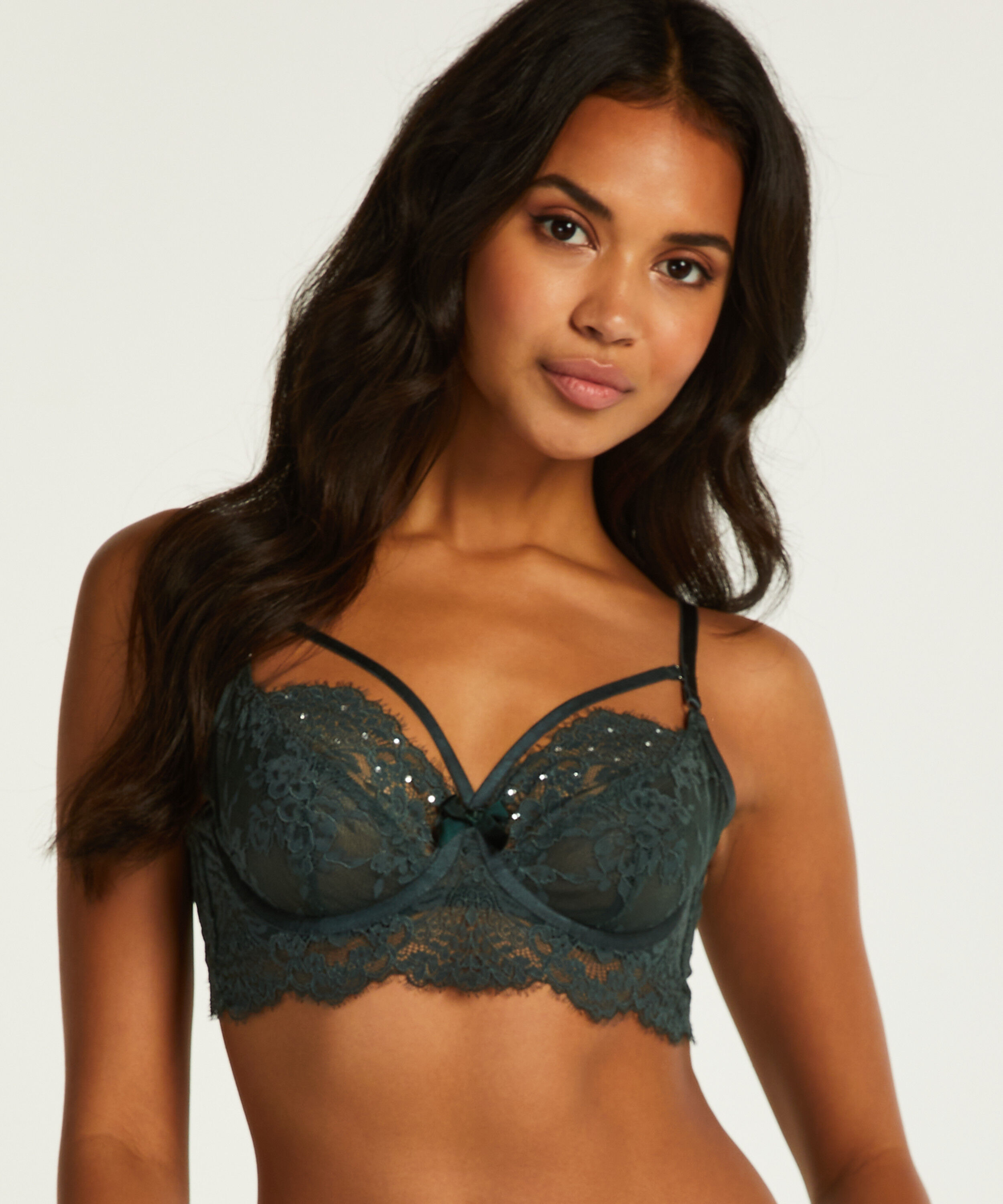 Pauline Non-Padded Underwired Bra, Green