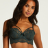 Pauline Non-Padded Underwired Bra, Green