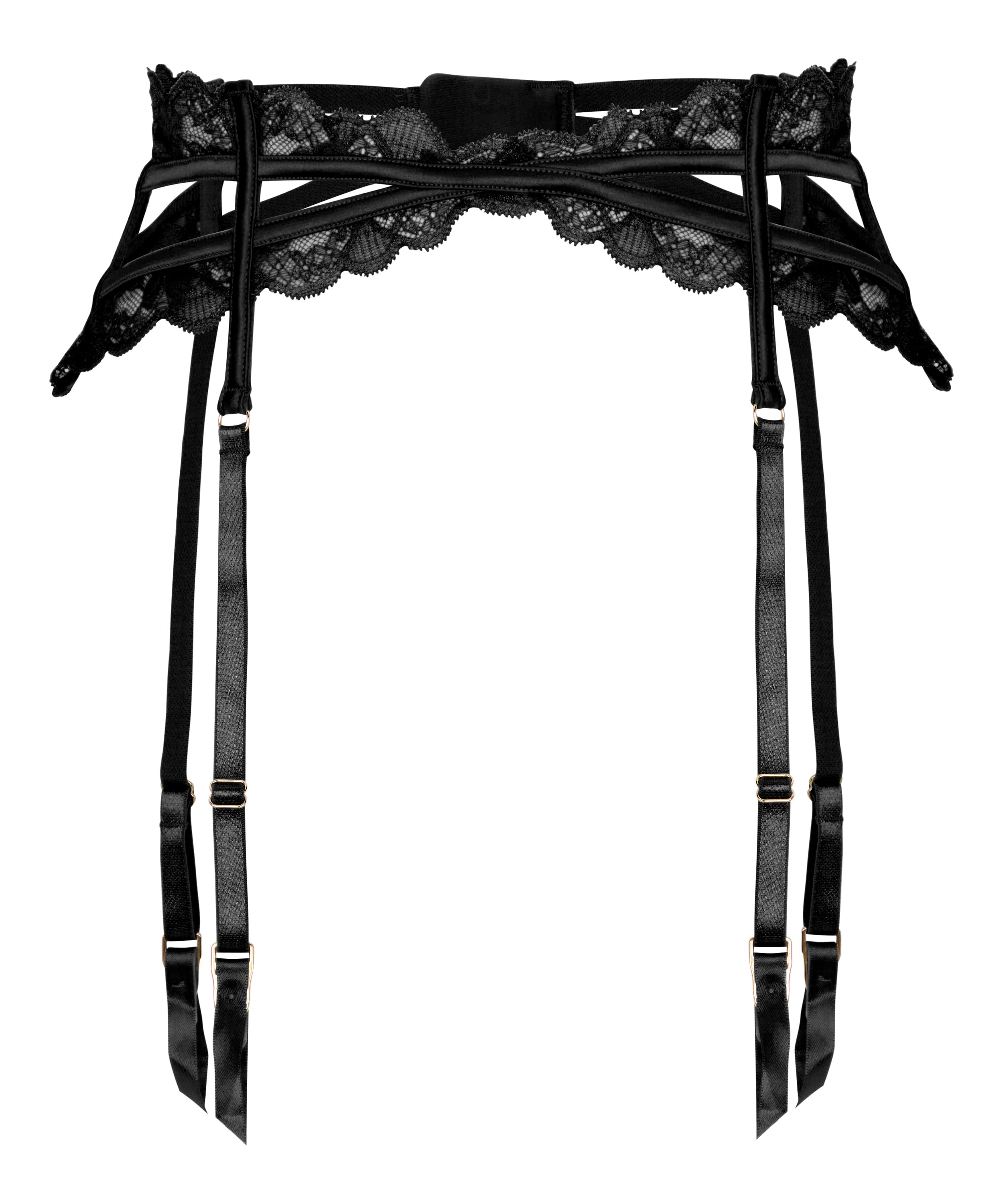 Suspender Zara, Black, main
