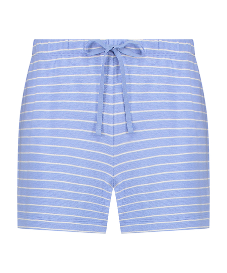 Cotton shorts, Blue