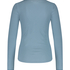 Long-Sleeved Pyjama Top, Blue