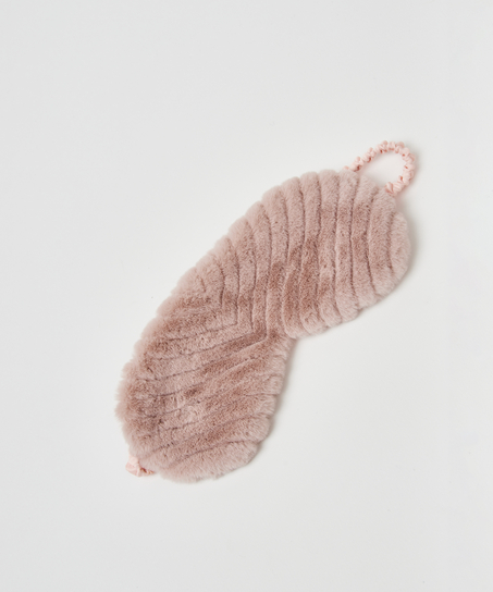 Fake Fur Sleepingmask, Gray