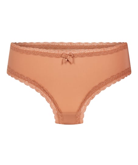 London V-shaped Brazilian, Brown