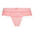 Cotton boxer thong, Pink