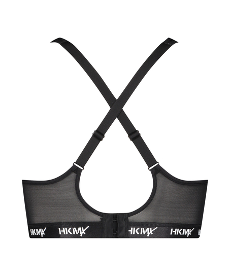 HKMX Sports bra The All Star Level 2, Black