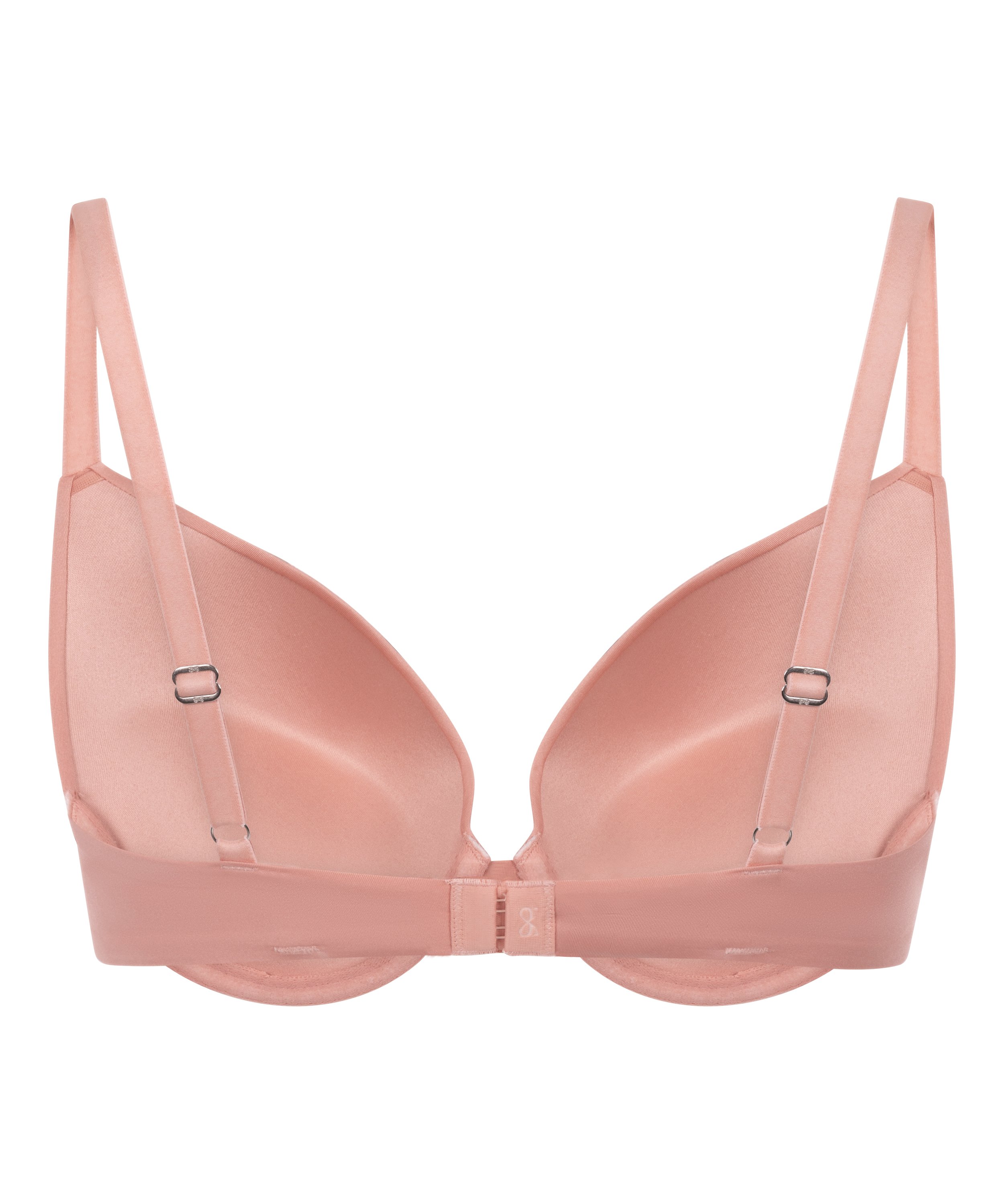 Smooth Padded Underwired Push-Up Bra, Pink, main