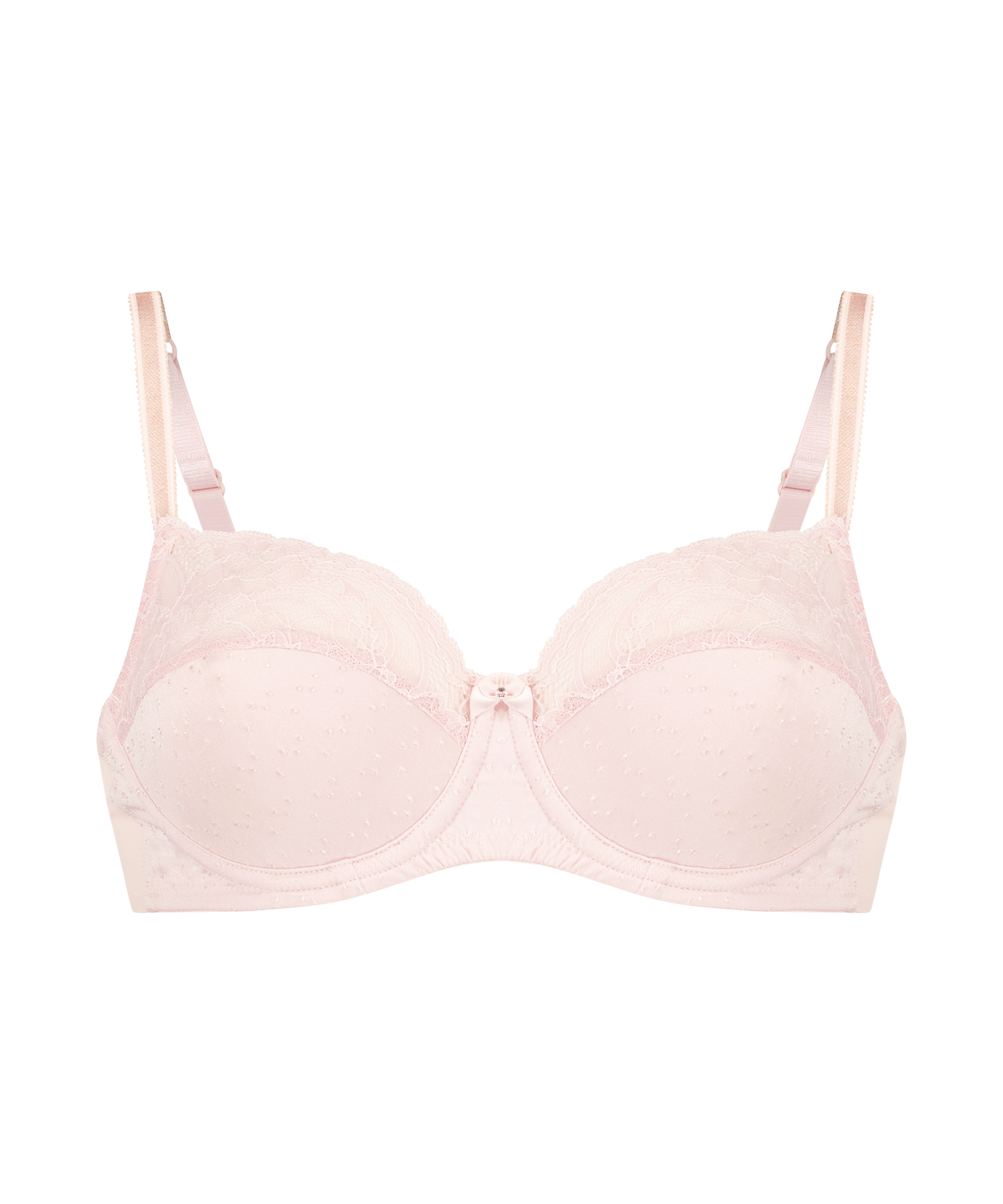 Sophie Non-Padded Underwired Bra, Pink, main