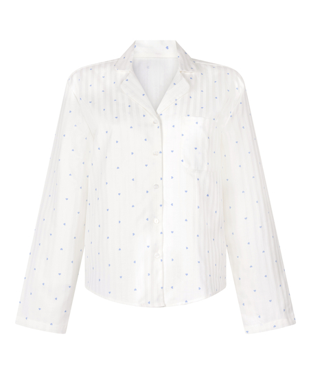 Jacquard Jacket Longsleeve, Blue