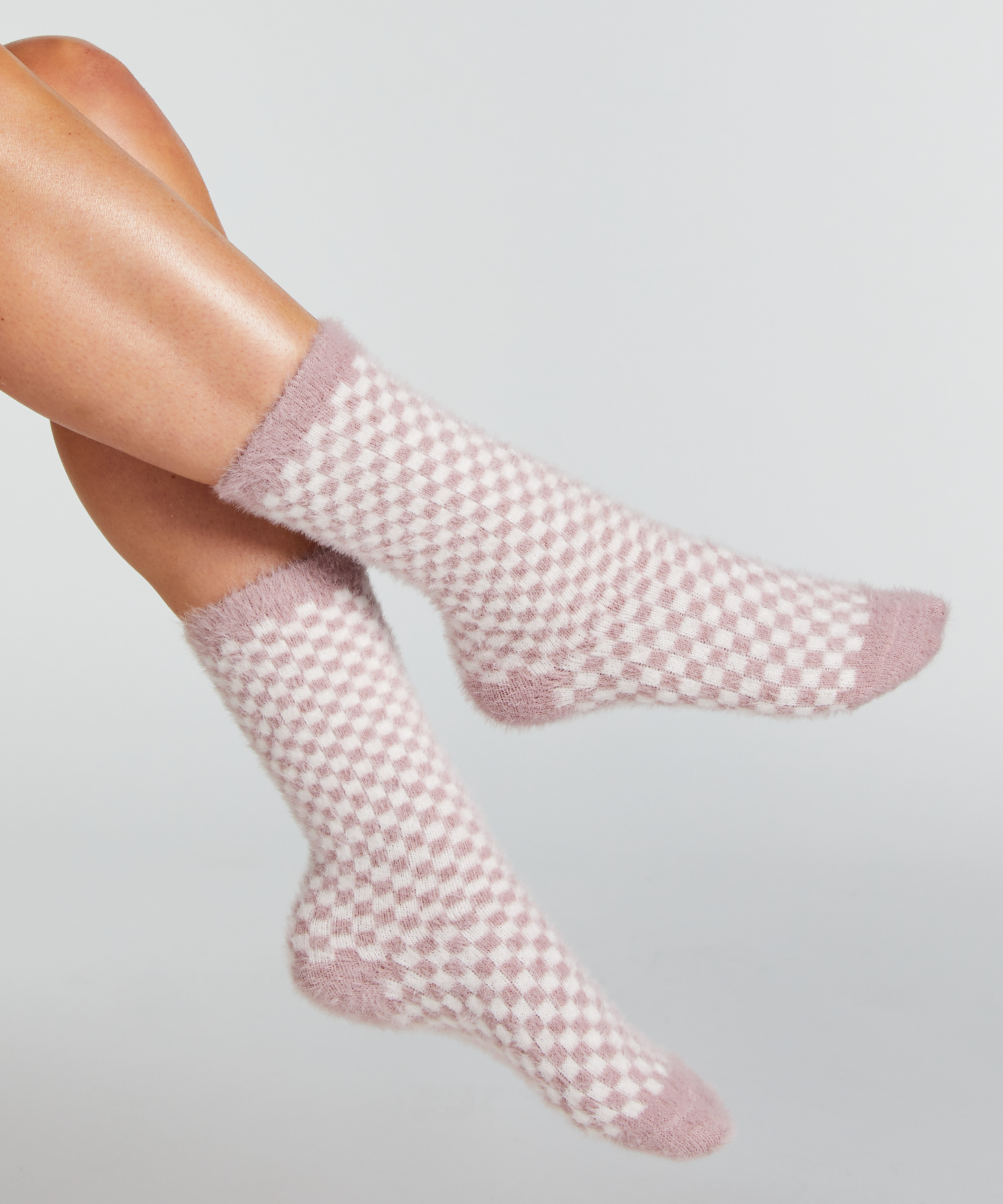 2 pairs of socks Cosy, Purple, main