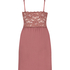 Nora Lace Slip Dress, Purple