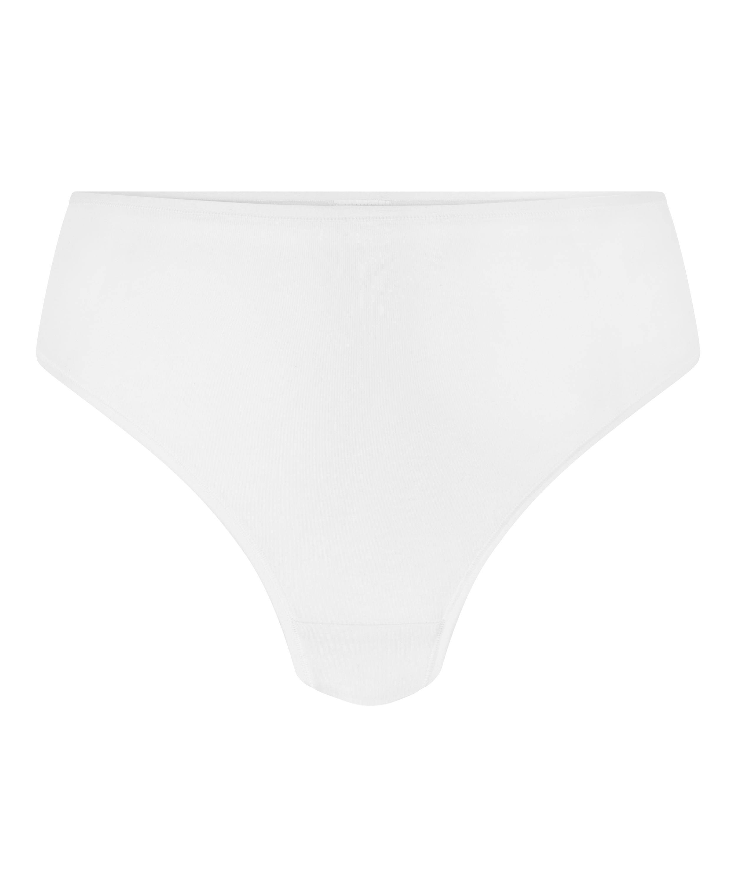 Cotton Thong, White, main