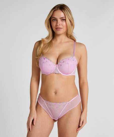 Padded Underwired Bra Eleni, Purple