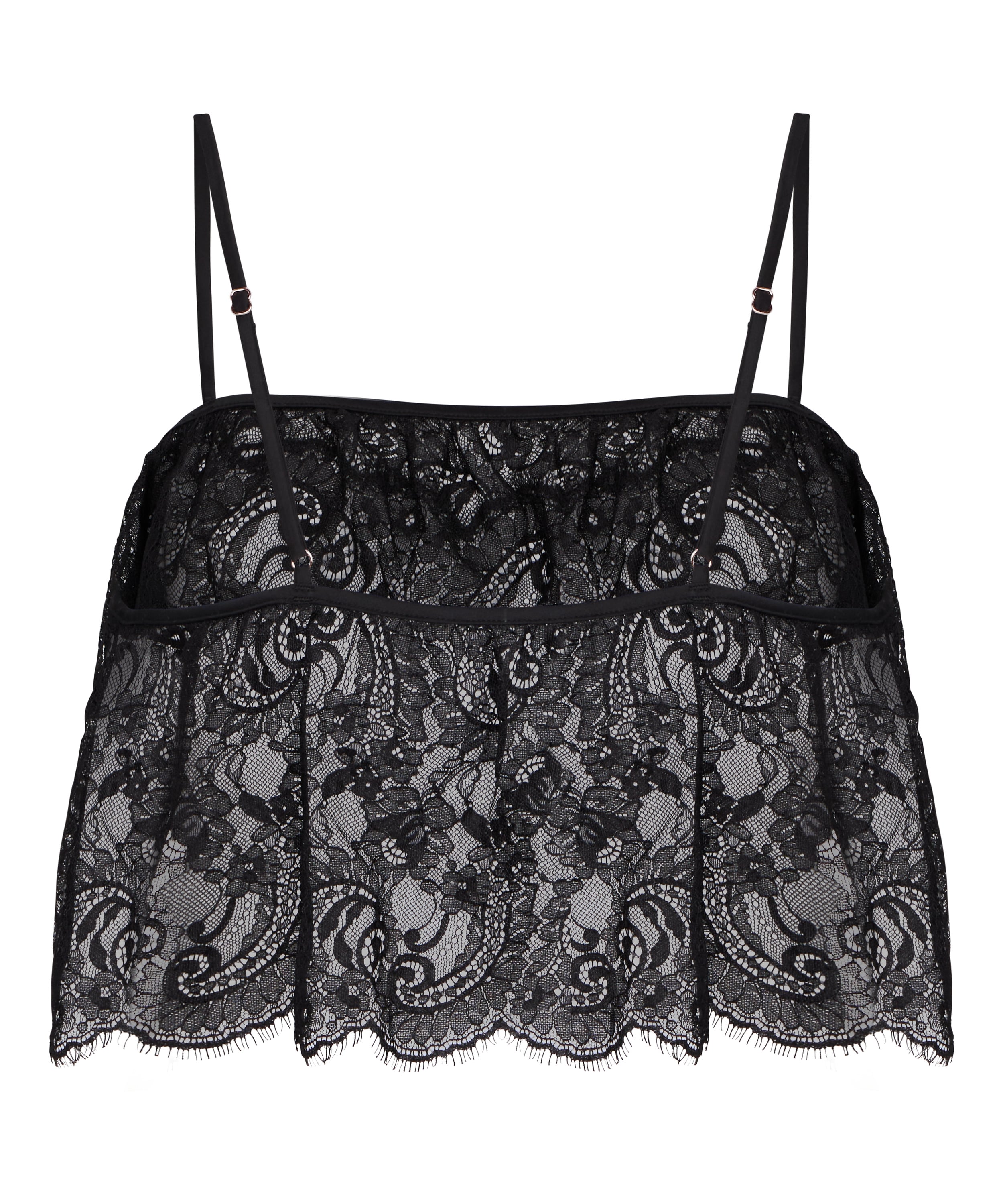 Cami Short Allover Lace Legacy, Black, main