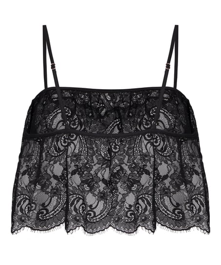 Cami Short Allover Lace Legacy, Black