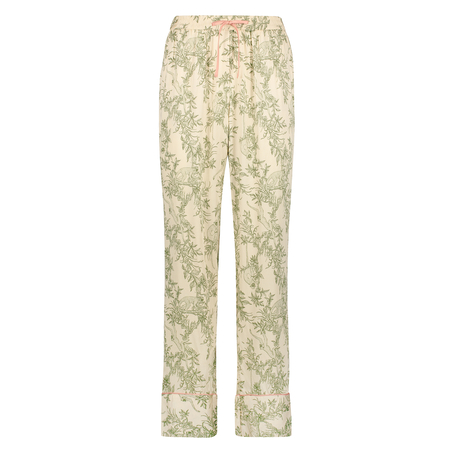Woven Pyjama Bottoms, Beige