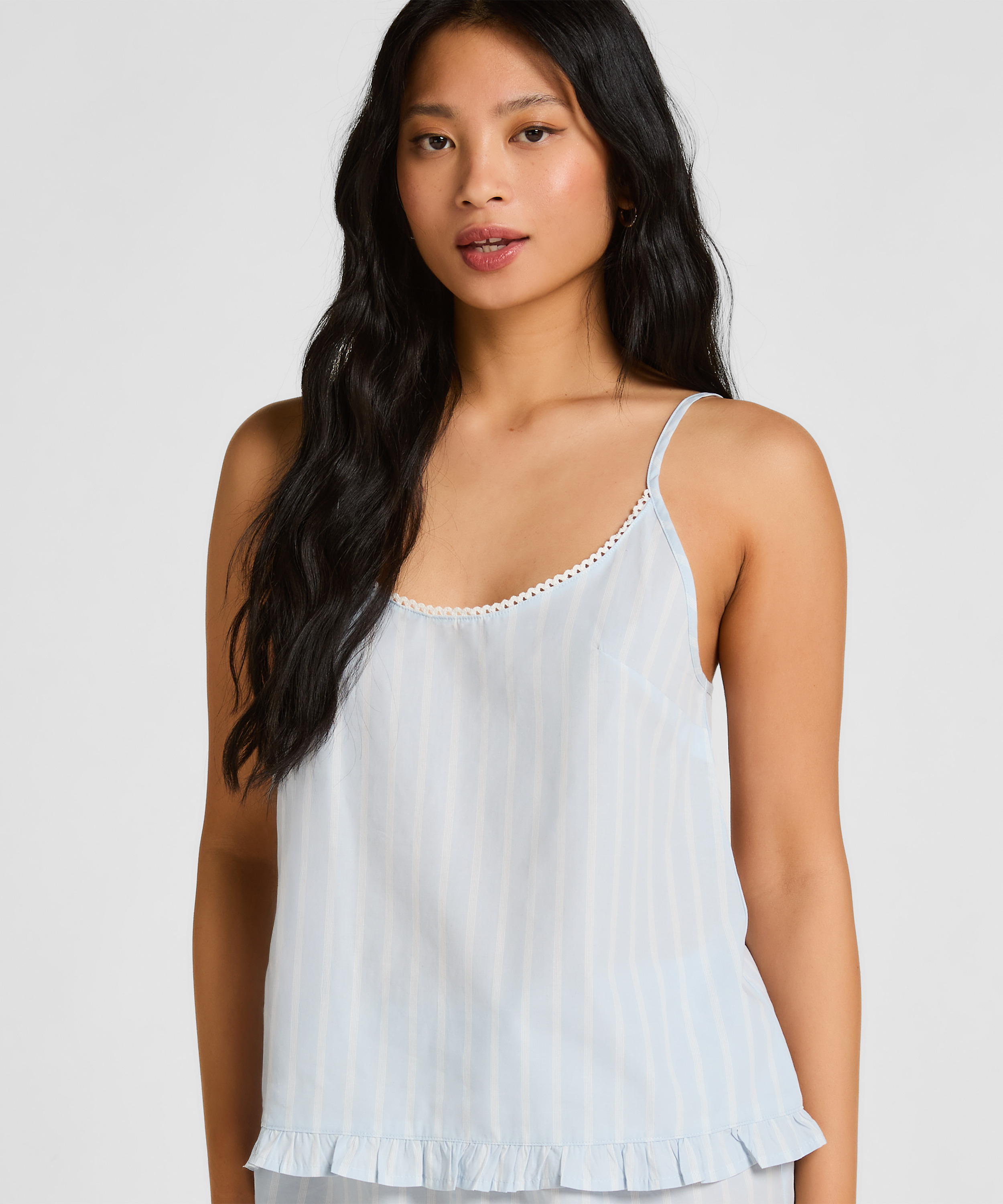 Cami Woven, Blue, main