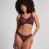 Nina Non-Padded Underwired Minimizer Bra, Brown